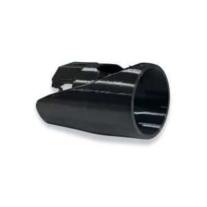 Black factory-replacement boost gauge pod for 2003–2005 Dodge Neon SRT-4, right-side angle